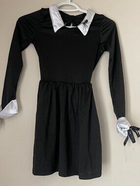 Wednesday Addams Inspired Black Dress Costume